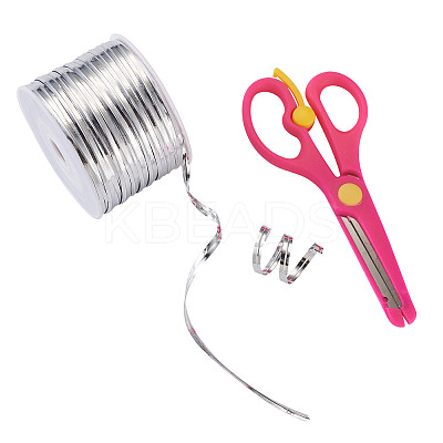 Plastic Wire Twist Ties AJEW-TA0017-18C-1
