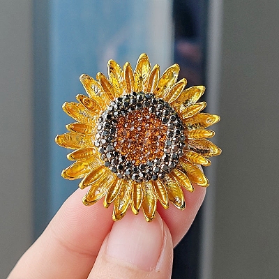 Sunflower Enamel Pins PW-WG91DA1-01-1