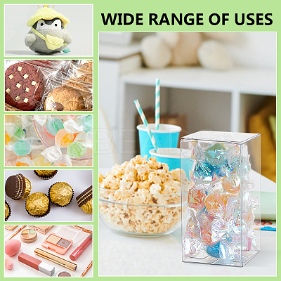 Rectangle PVC Packaging Boxes LS-CON-WH0099-30A-1