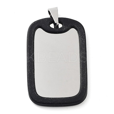 304 Stainless Steel Big Pendants STAS-R225-07A-P-1