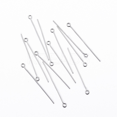 Tarnish Resistant 304 Stainless Steel Eye Pin LS-STAS-H376-108-1