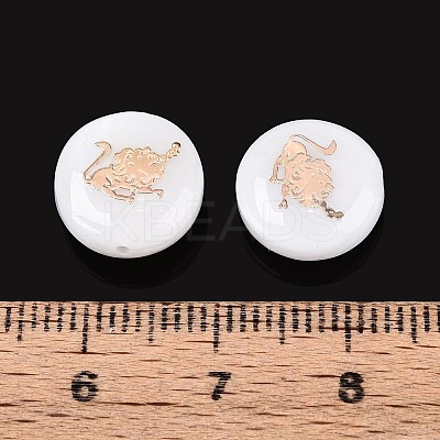 Natural Freshwater Shell Beads SHEL-N037-02B-G-1