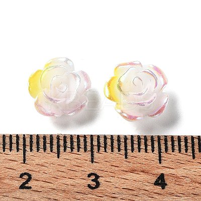 Tricolor Opaque Resin Cabochons LS-CRES-P029-C03-1