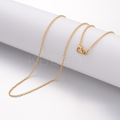 Ion Plating(IP) 304 Stainless Steel Necklace LS-MAK-G004-05G-1
