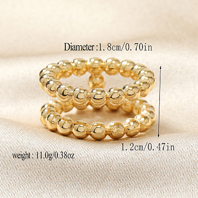 Fashionable and Adjustable Alloy Ring for Women SF3980-2-1