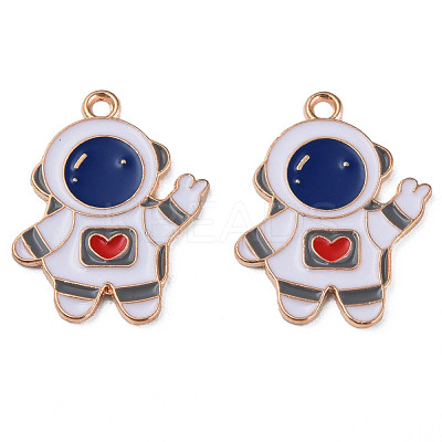 Alloy Enamel Pendants PALLOY-N160-89-1