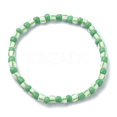 Glass Seed Beaded Stretch Bracelets BJEW-JB09510-1