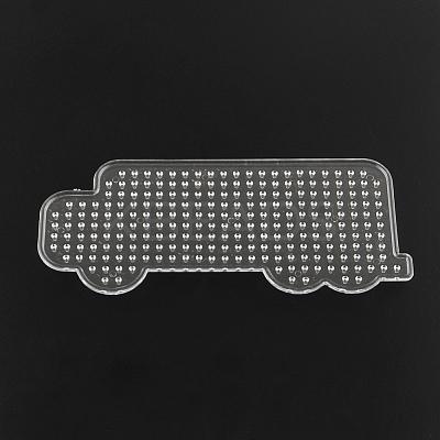 Lorry/Truck ABC Plastic Pegboards used for 5x5mm DIY Fuse Beads DIY-Q009-48-1