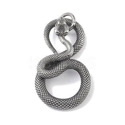 316 Surgical Stainless Steel Pendants X-STAS-E212-25A-AS-1