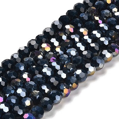 Opaque Glass Beads Stands EGLA-A035-P6mm-B19-1