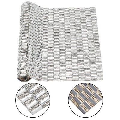 Glitter Resin Hotfix Rhinestone(Hot Melt Adhesive On The Back) DIY-WH0162-54-1