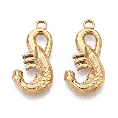 304 Stainless Steel Pendants STAS-N115-62G-1
