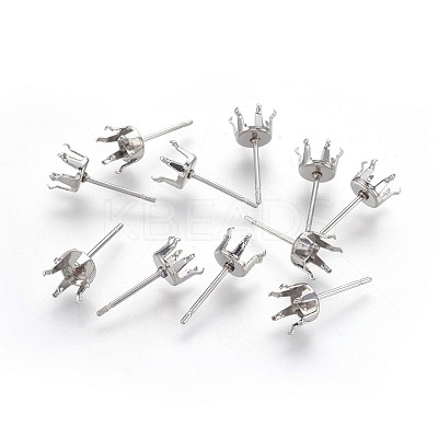Tarnish Resistant 304 Stainless Steel Stud Earring Findings LS-STAS-P221-20C-P-1