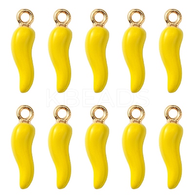 Alloy Enamel Pendants X1-ENAM-N054-70E-1