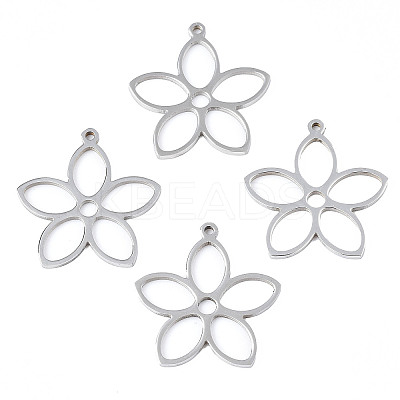 Non-Tarnish 201 Stainless Steel Pendants LS-STAS-N098-049P-1
