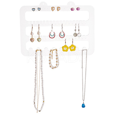 Acrylic Wall Mounted Earring Display Stands EDIS-WH0016-039A-1