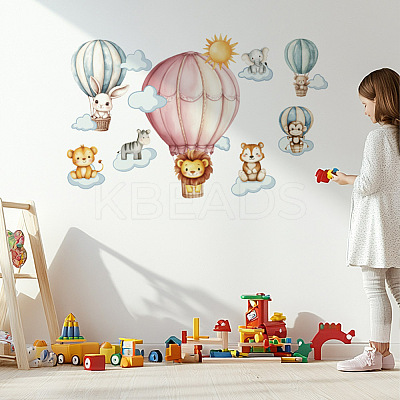 Translucent PVC Self Adhesive Wall Stickers STIC-WH0015-309-1