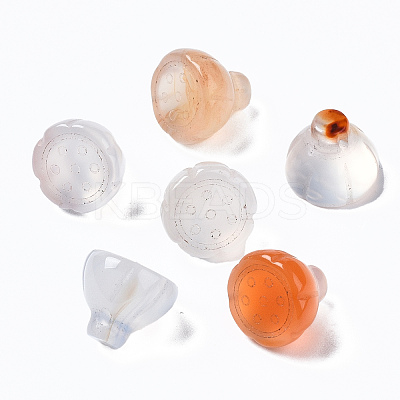 Natural Chalcedony Charms G-N336-004-B01-1