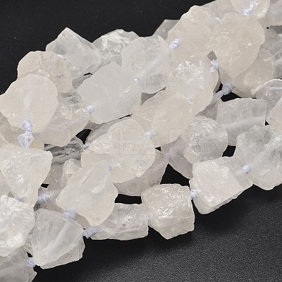 Nuggets Natural Quartz Crystal Beads Strands G-F289-29-1