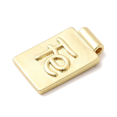 Brass Pendants KK-C137-02G-02-1