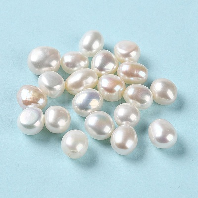 Natural Cultured Freshwater Pearl Beads PEAR-E020-03-1