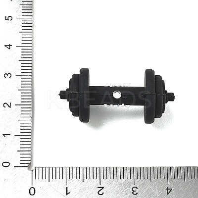 Gym Equipment Theme Silicone Focal Beads SL-CBAE849-03A-1