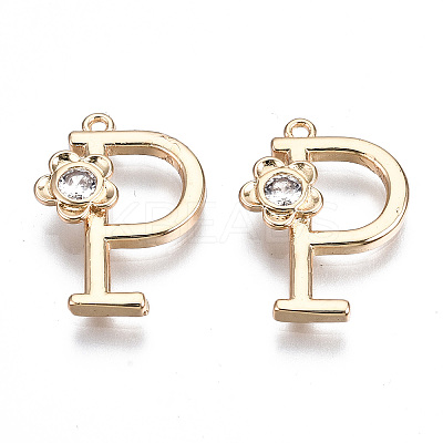 Brass Pendants KK-Q768-001G-P-1