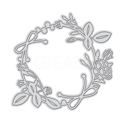 Carbon Steel Cutting Dies Stencils DIY-WH0170-064-1