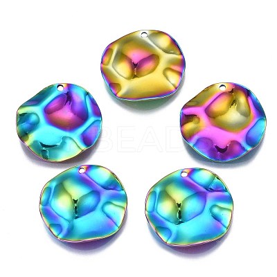 201 Stainless Steel Pendants STAS-S119-066-1