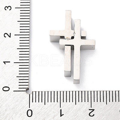 304 Stainless Steel Pendants STAS-L286-19P-1
