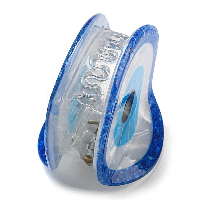 Evil Eye Shape PVC Claw Hair Clips PHAR-P008-D02-1