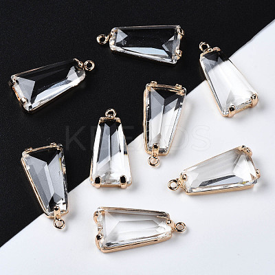 Transparent Glass Pendants GLAA-Q088-024B-1