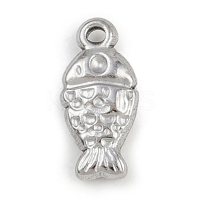 304 Stainless Steel Pendants STAS-K287-08C-P-1