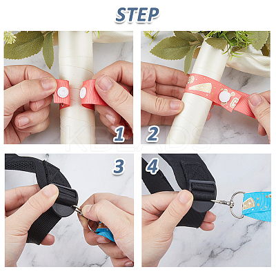 4Pcs 4 Colors Cloth Pendant Decoration FIND-FH0011-46-1