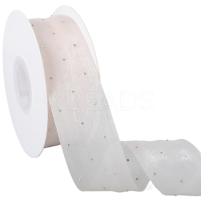 Rayon Rhinestones Ribbon OCOR-WH20050-012B-02-1