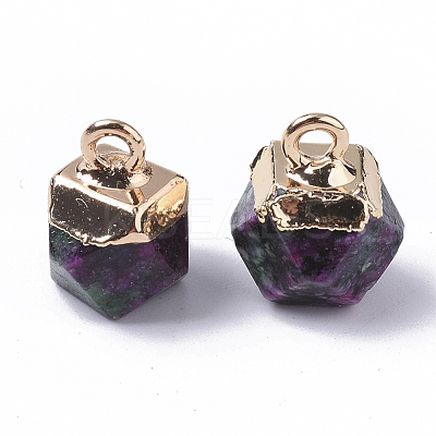 Natural Ruby in Zoisite Charms G-S359-015A-1