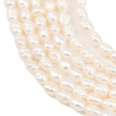 Natural Cultured Freshwater Pearl Beads Strands PEAR-F020-07-1