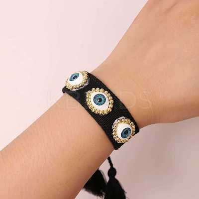 Bohemian Brass & Resin Bracelets FS-WGD4AB4-06-1