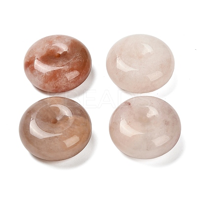 Natural Xinjiang Golden Silk Jade Pendants G-G290-02A-1