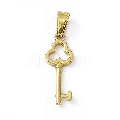 PVD Vacuum Plating 304 Stainless Steel Pendants STAS-P315-06G-1