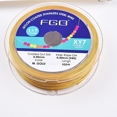7-Strand Round Nylon Coated Steel Wire TWIR-T002-01A-12-1