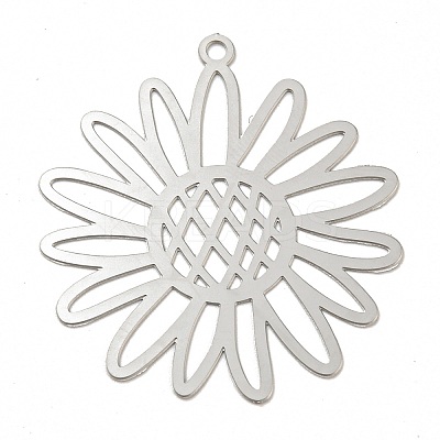 Non-Tarnish 201 Stainless Steel Pendants STAS-D023-01P-1
