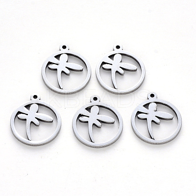 Non-Tarnish 304 Stainless Steel Pendants STAS-N092-40-1