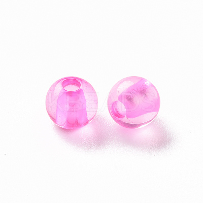 Transparent Acrylic Beads LS-MACR-S370-A6mm-708-1