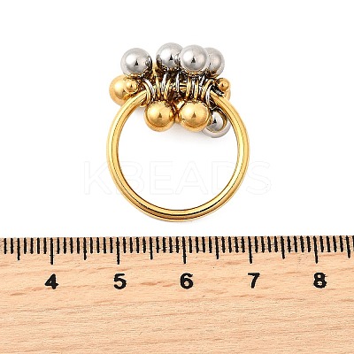 304 Stainless Steel Finger Rings for Women RJEW-V014-09GP-1