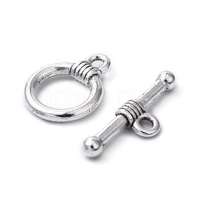 Tibetan Style Alloy Toggle Clasps LF0034Y-1