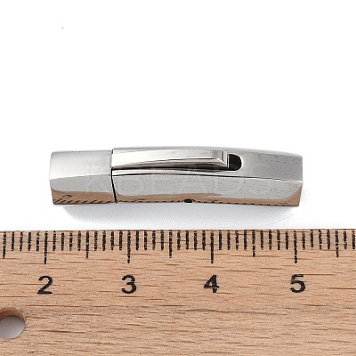 Non-Tarnish 316 Stainless Steel Bayonet Clasps STAS-K282-07B-P-1