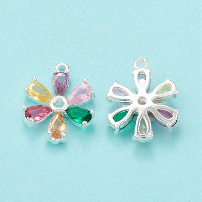 Colorful Glass Pendnants KK-P228-12S-1