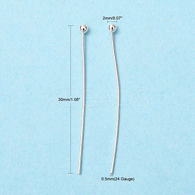 Brass Ball Head Pins KK-R020-07S-1