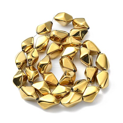 Full Plated Electroplate Glass Beads Strands EGLA-E060-01A-FP02-1